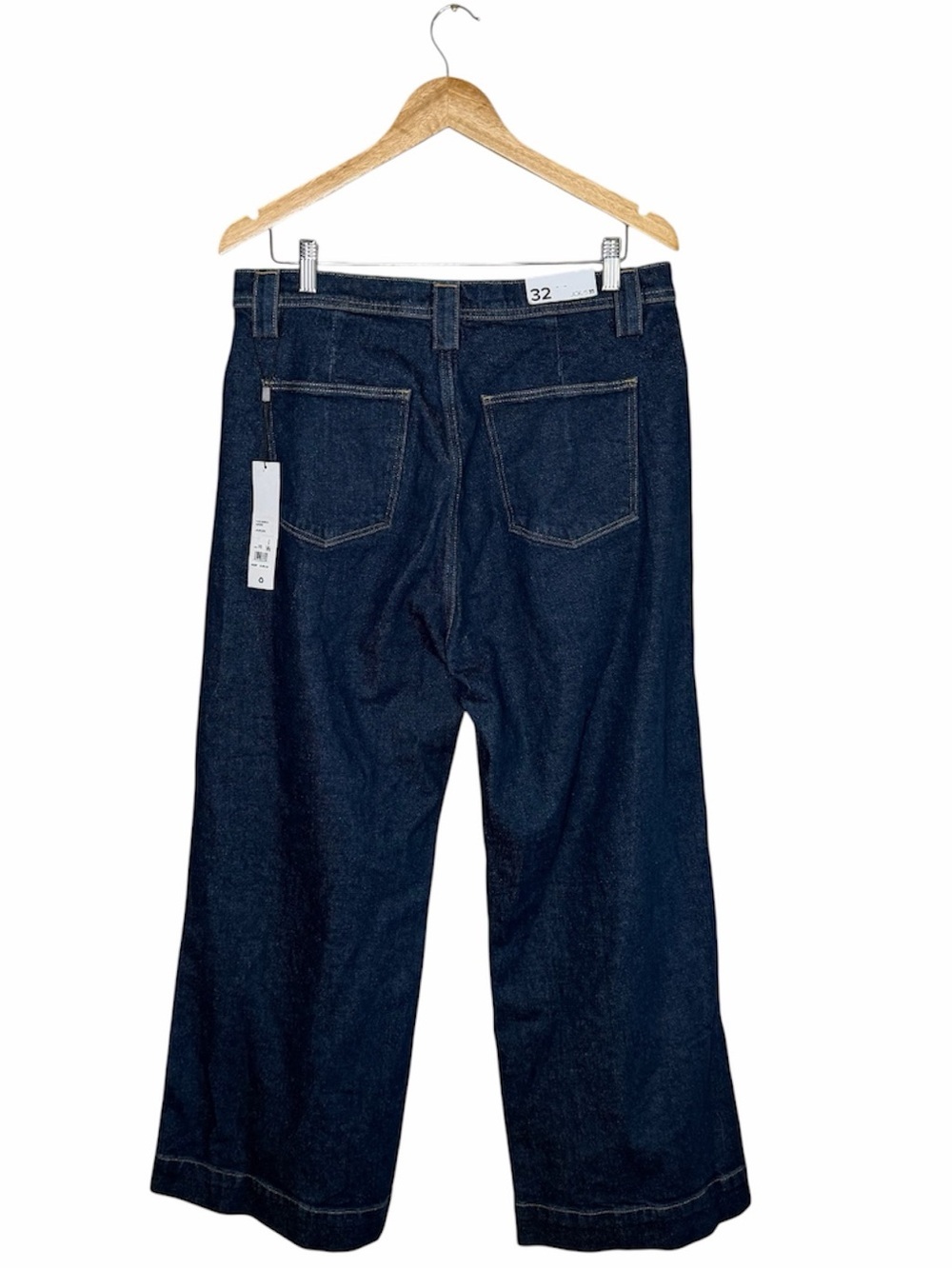 NWT Joe’s Avery Wide Leg High Rise Ankle Jeans Women’s Size 32 Blue Levitate - Picture 5 of 15